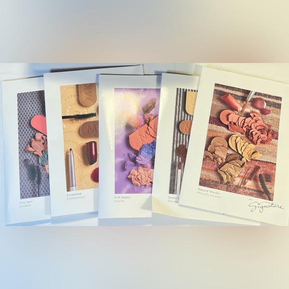 Lot of 21 Mary Kay signature Sample cards w/lipstick/cheek&eye color,highlighter - Picture 4 of 8